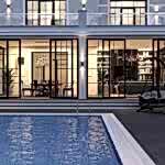 Büyükçekmece villa cephe tasarimi ve inşaati